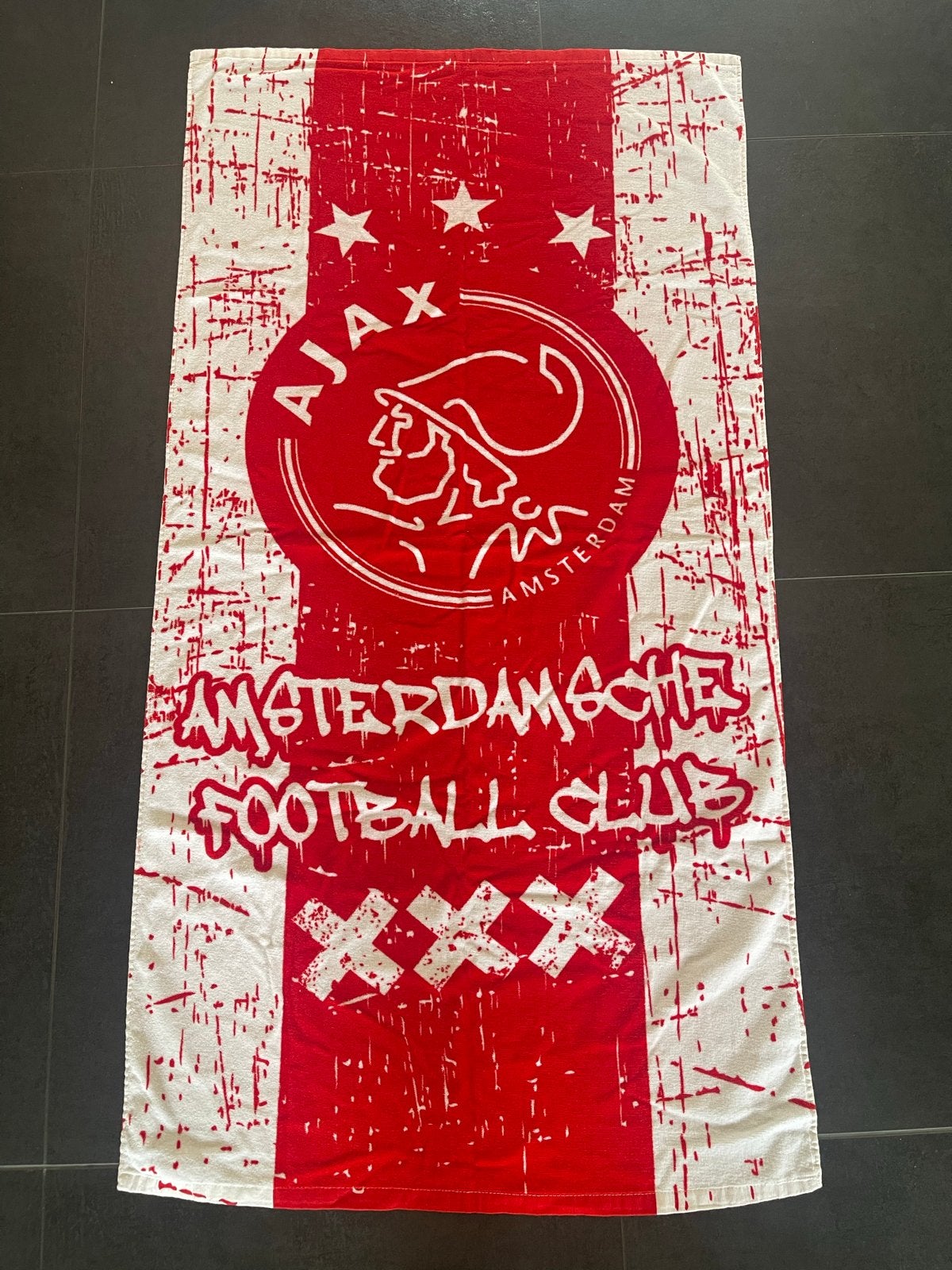 Ajax badhanddoek/ handdoek 140x75 cm, Overige merken, Handdoek, Ophalen of Verzenden, Zo goed als nieuw