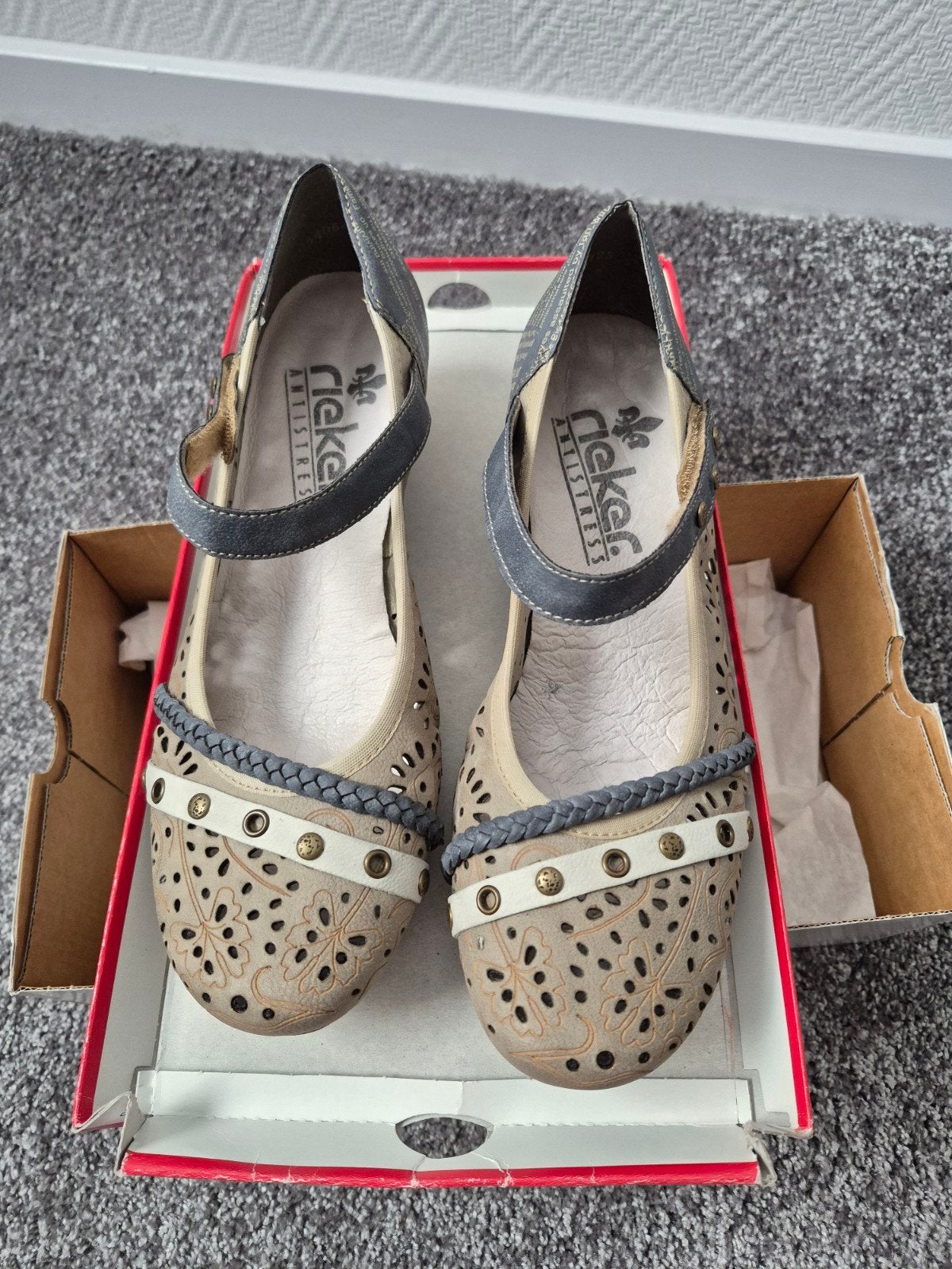 Rieker schoenen maat 38, Kleding | Dames, Schoenen, Ophalen, Zo goed als nieuw, Schoenen met lage hakken