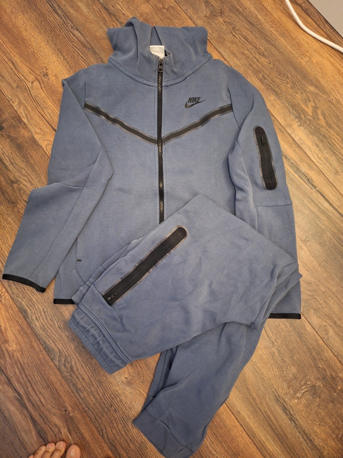 Nike Tech Fleece Trainingspak - Blauw (XL), Ophalen of Verzenden, Zo goed als nieuw