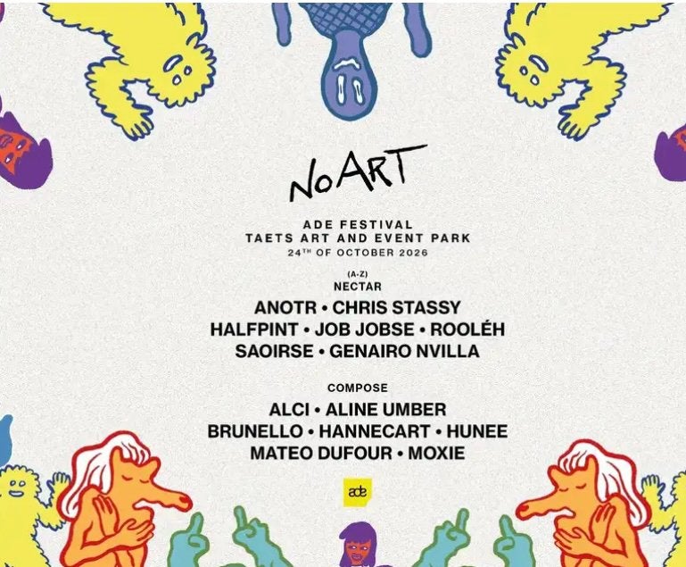 No Art ADE 2026 ticket, Eén persoon