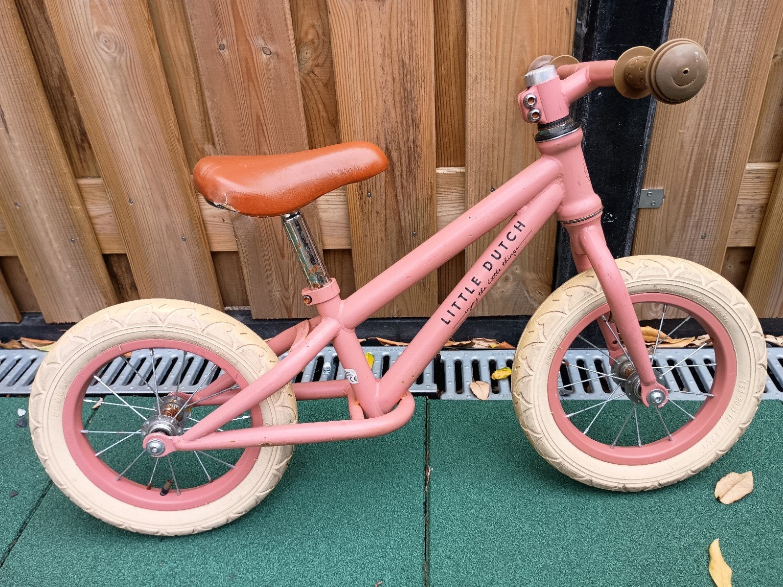 Little Dutch loopfiets roze, Ophalen, Gebruikt, Minder dan 16 inch, Little Dutch
