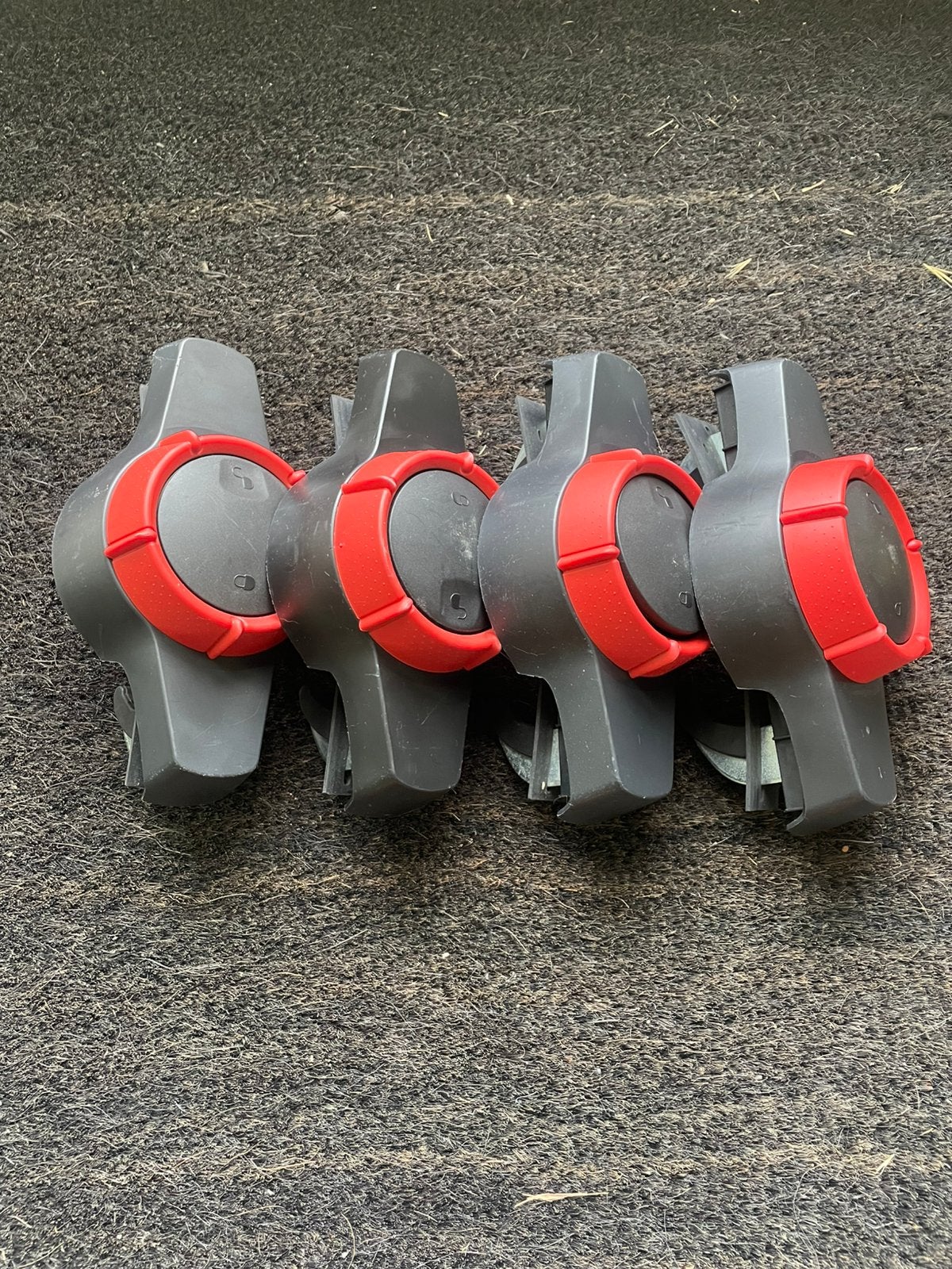 4x Hapro Premium-fit dakkoffer klemmen, Auto diversen, Ophalen of Verzenden, Zo goed als nieuw