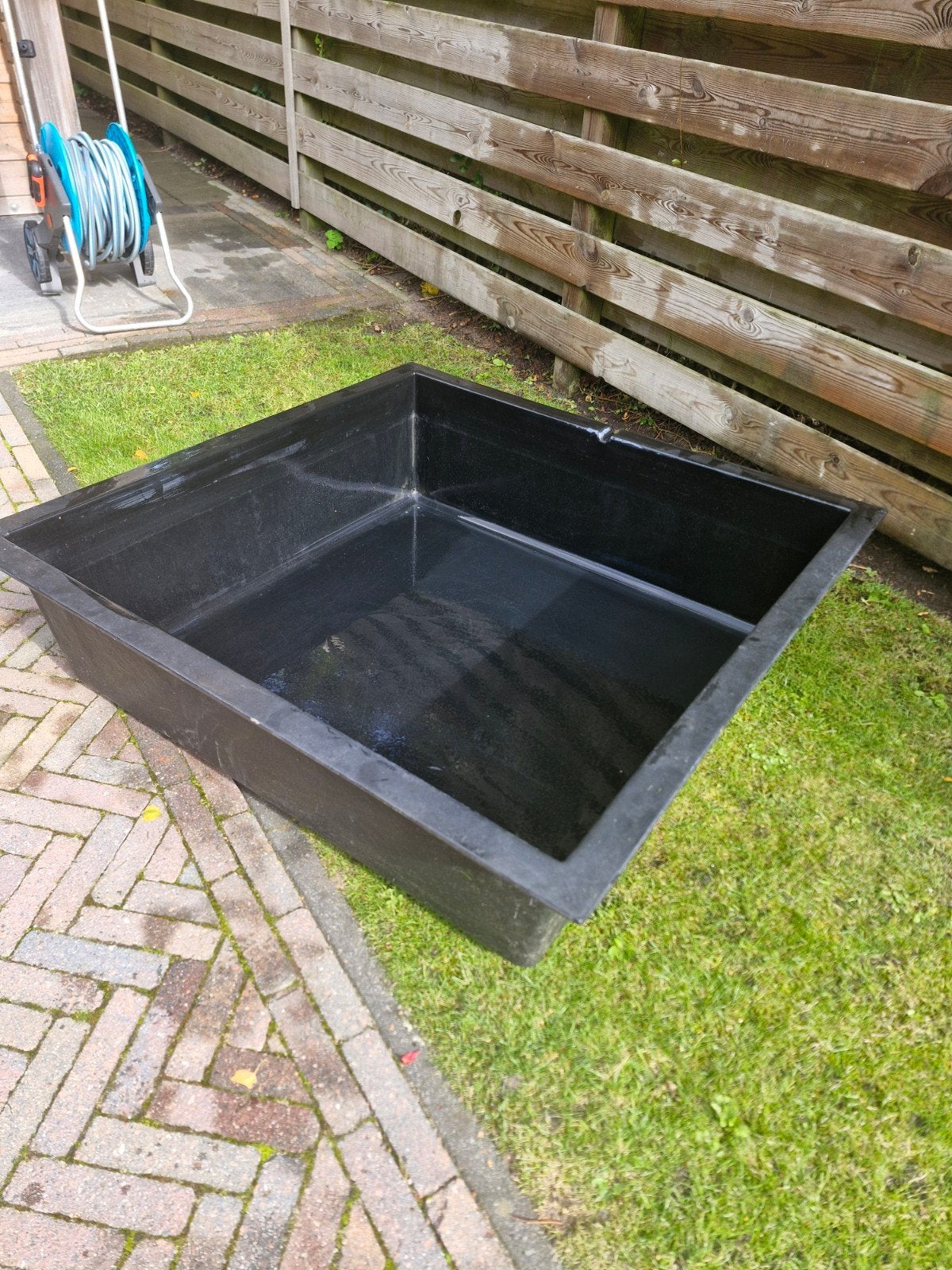 vijverbak, Ophalen