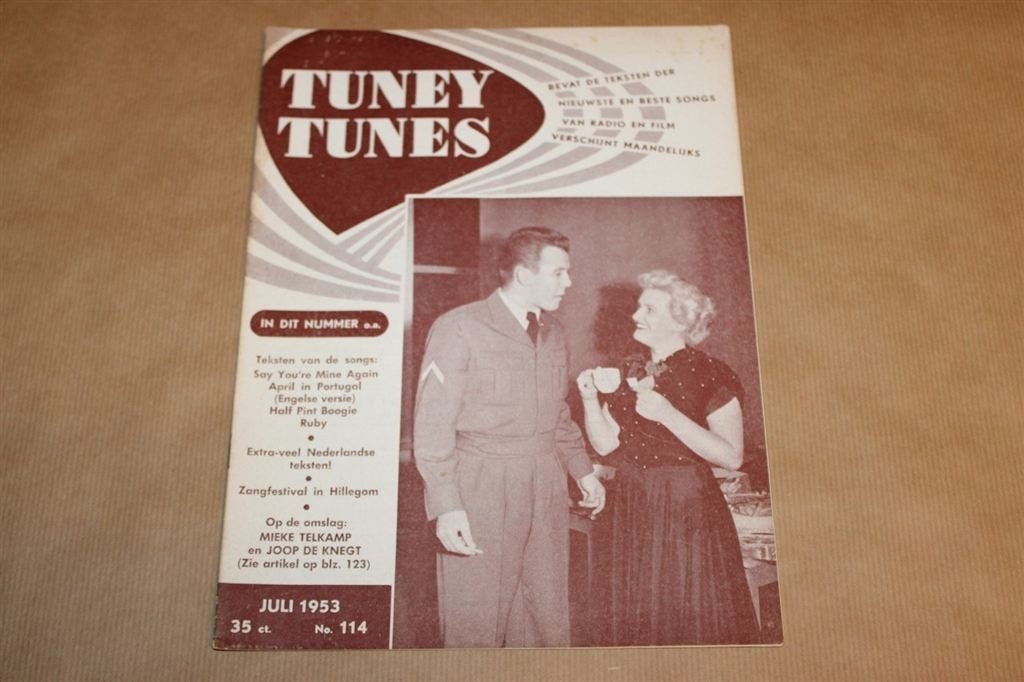 Tuney Tunes - No. 114 - Juli 1953, Ophalen of Verzenden, 1940 tot 1960, Knipsel(s)