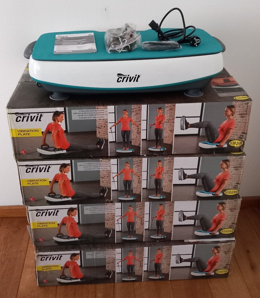 Fitness & Massage - Kies uit werkend of reparatiemodel!, Overige materialen, Benen, Trilplaat, Nieuw