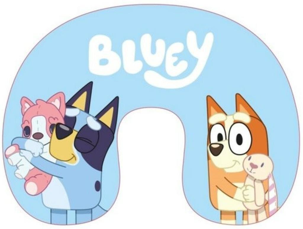 Bluey Reiskussen - Bluey en Bingo Nekkussen Auto / Vliegtuig, Nieuw, Ophalen of Verzenden, Nvt, Nvt