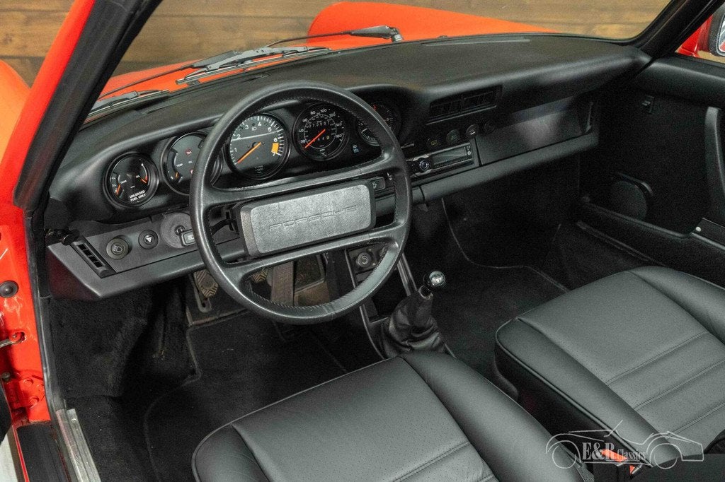 Porsche 911 Targa | 1985, Auto's, Achterwielaandrijving, Cabriolet, Leder, Bedrijf