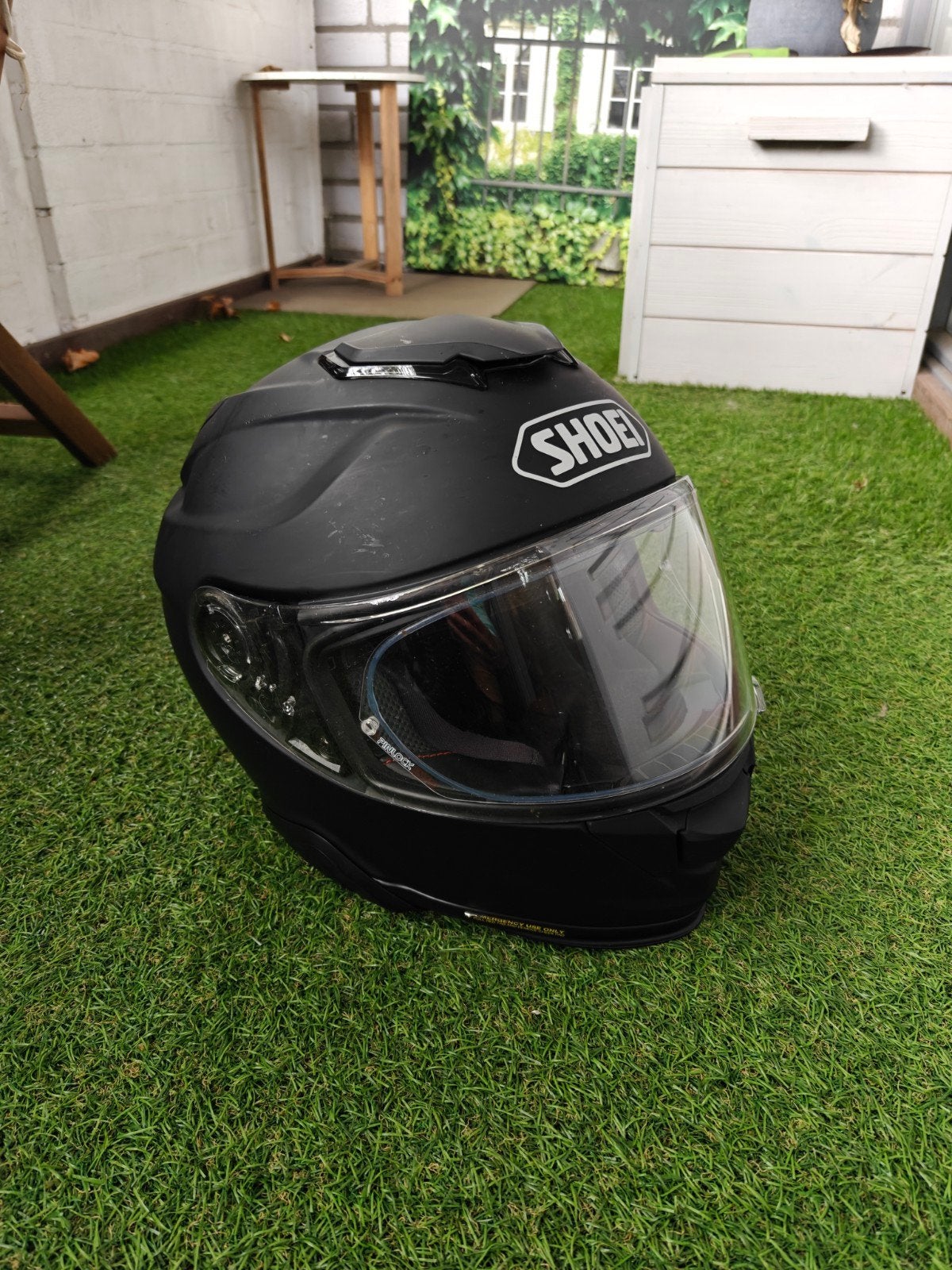 Shoei GT-Air II Integraalhelm - S - Mat Zwart, Ophalen, Integraalhelm, S, Shoei