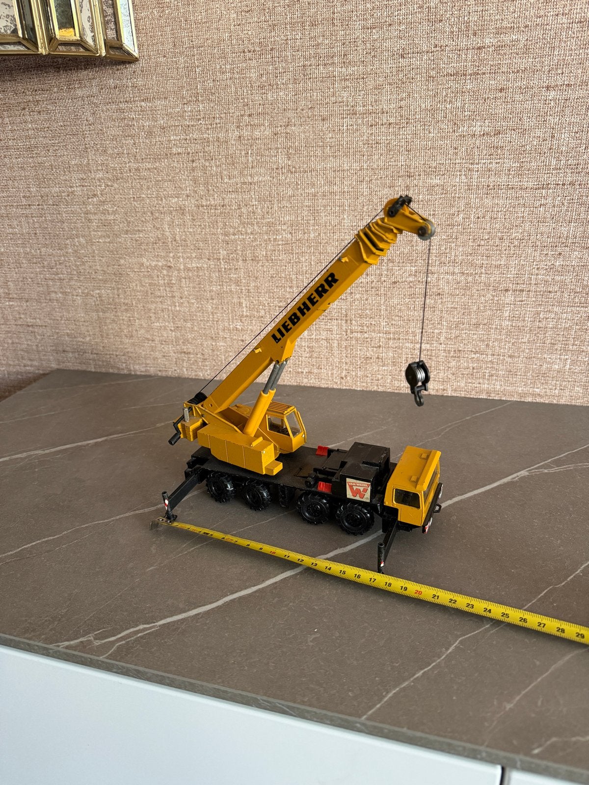 Liebherr Conrad Model 2079 Kraanwagen Schaal 1:50, Ophalen of Verzenden, Gebruikt