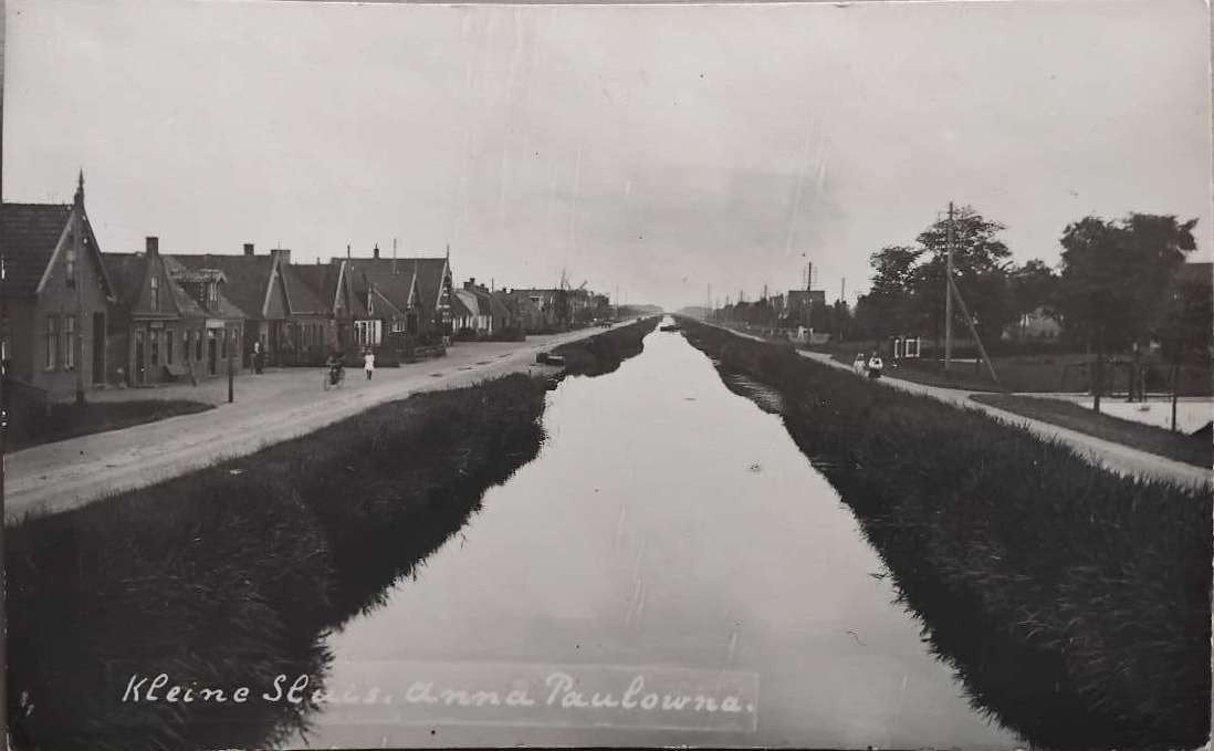 Fotokaart Kleine Sluis, Anna Paulowna (Noord-Holland) - 1927, Verzenden, 1920 tot 1940, Gelopen, Noord-Holland