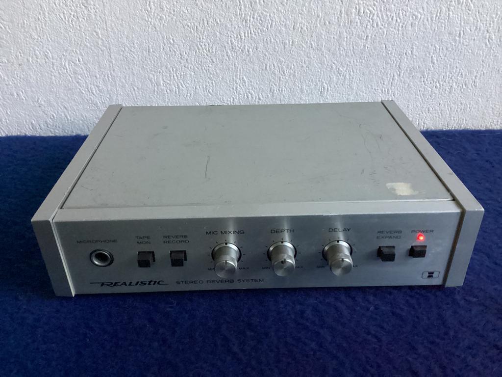 Realistic stereo Reverb System, Ophalen of Verzenden, Gebruikt, Reverb