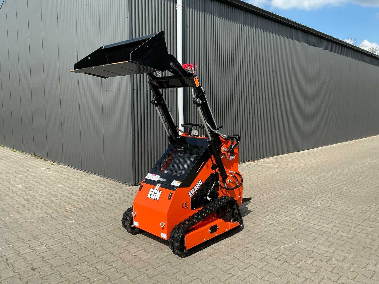 EGN EG36C Minilader / Schranklader op rupsen, Wiellader of Shovel