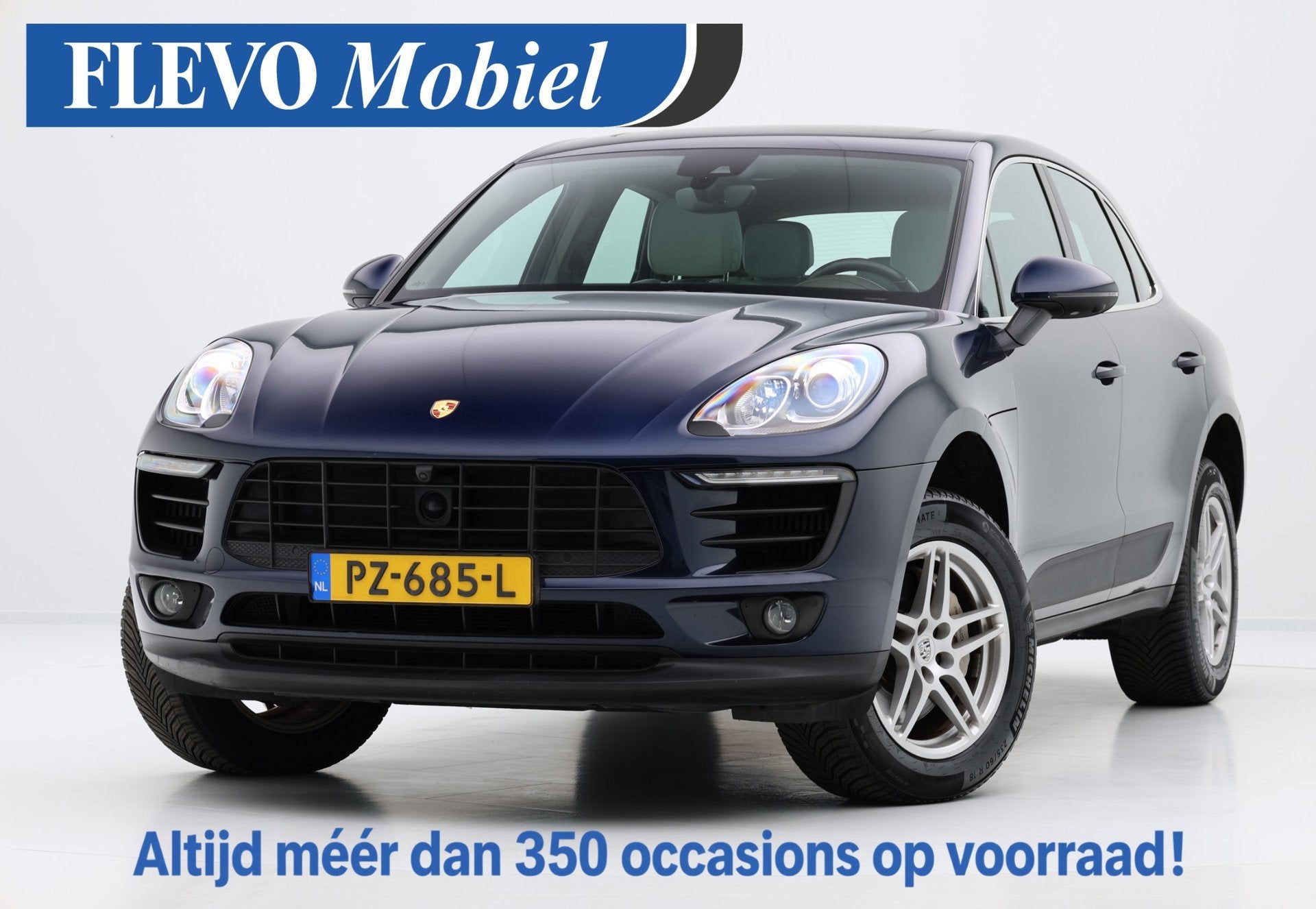 Porsche Macan 3.0 S 340pk AWD Aut. *60.130km* Pano|1e Eig|Le, Auto's, Automaat, Gebruikt, Euro 6, Blauw