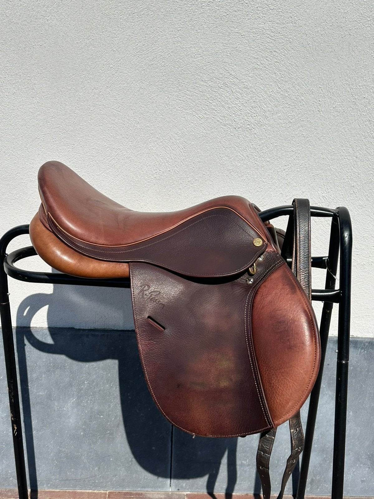Pessoa 15 3/4 springzadel (nieuwe advertentie 11-7), Ophalen of Verzenden, Gebruikt, Springen, XS (15.5 inch of kleiner)