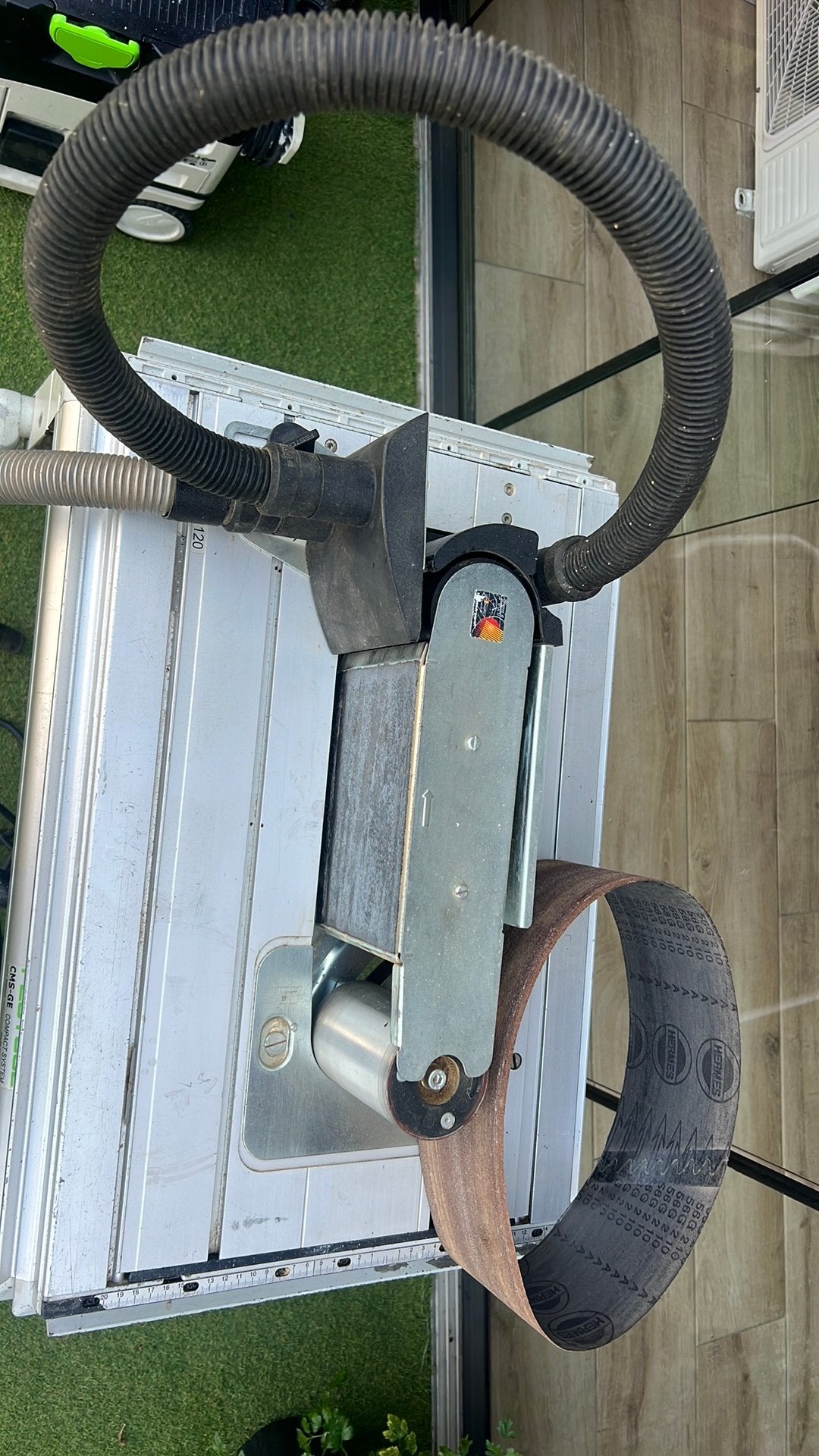 Festool CMB 120 bandschumachine, Ophalen of Verzenden, Zo goed als nieuw