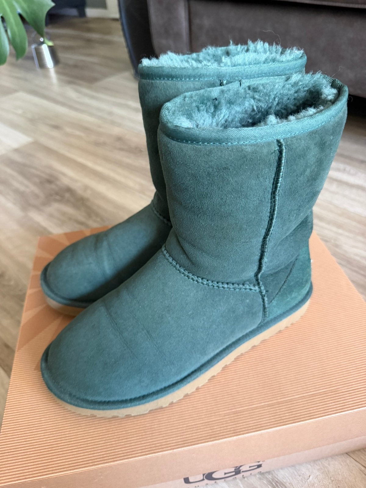 Ugg (australia) maat 38 groen., Overige typen, Ophalen of Verzenden, Gedragen, Groen
