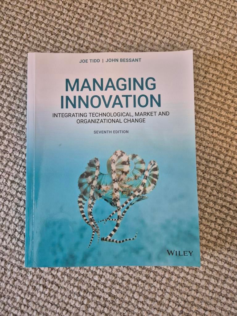 Managing Innovation - Joe Tidd & John Bessant, Boeken, Joe Tidd & John Bessant, Zo goed als nieuw, Gamma, HBO