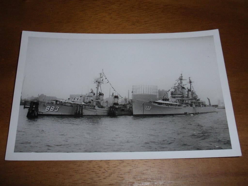 Fotokaart  Amerika Marine Schip Scheepvaart, Verzamelen, Verzenden, 1940 tot 1960, Voertuig