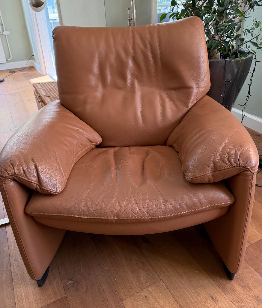 Leolux bora stoel, Ophalen, Gebruikt, Eenpersoons, Minder dan 150 cm