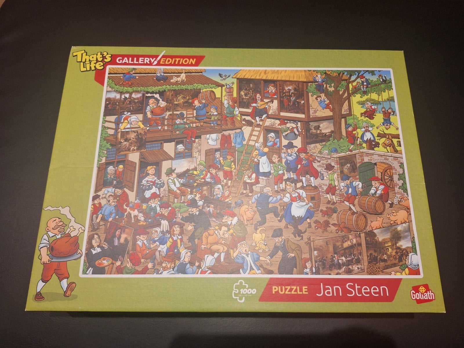 That's Life Gallery puzzel 1000 st, Ophalen of Verzenden, 500 t/m 1500 stukjes, Zo goed als nieuw, Legpuzzel