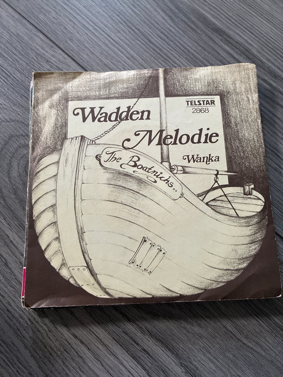 The Boatnicks - Wadden Melodie / Wanka (Vinyl Single), Gebruikt, 7 inch, Ophalen of Verzenden, Levenslied of Smartlap