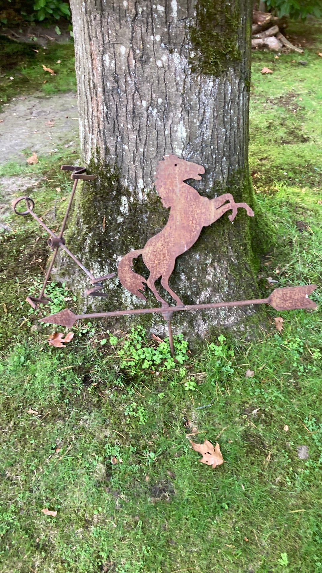 Windwijzer paard, Tuin en Terras, Ophalen, Gebruikt