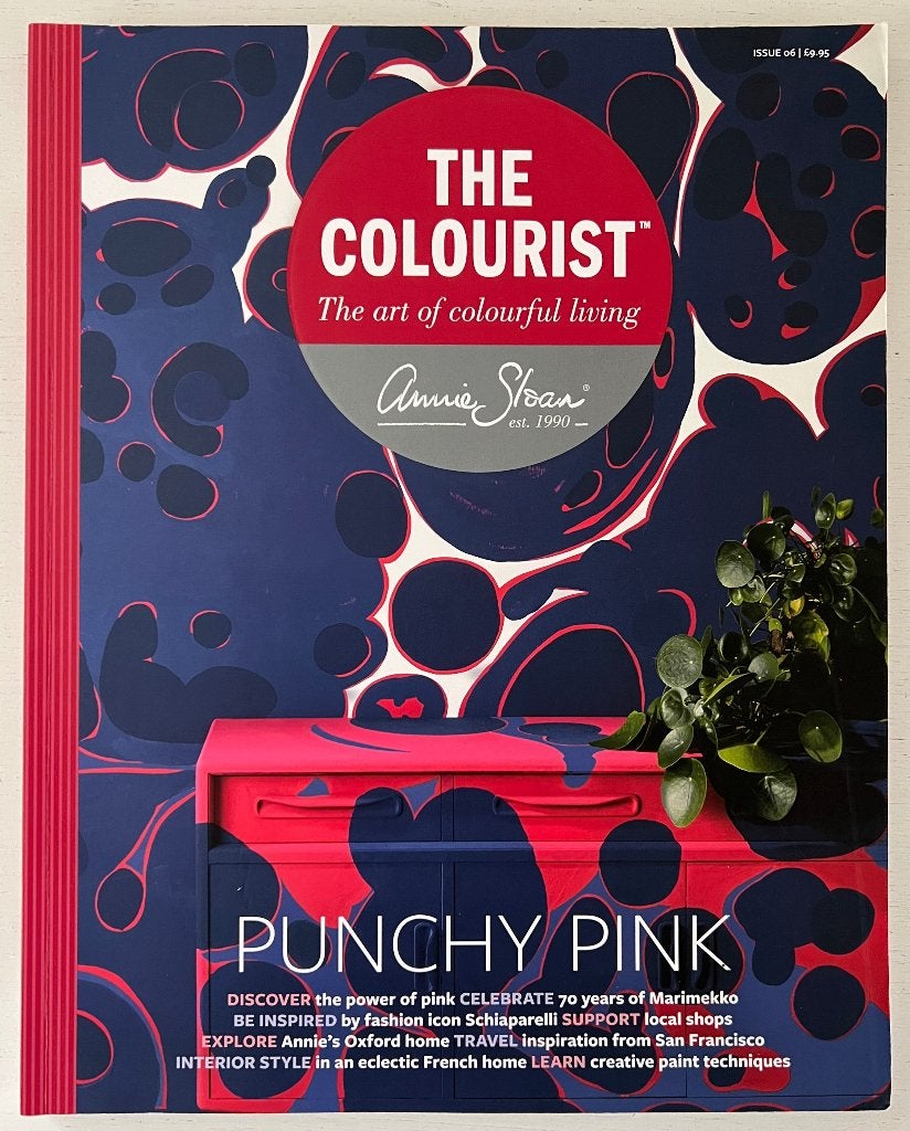 Bookazine The Colourist nr 6 - Annie Sloan, Ophalen of Verzenden, Zo goed als nieuw, Overige onderwerpen