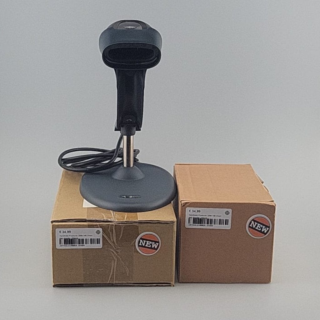 Handheld Products 3200-14E Zwart met Houder | Nieuw, Computers en Software, Flex Ltd., Nieuw, https://flex.com/contact-us, Nobelstraat 10, 5807 GA Oostrum LB, Limburg, Nederland