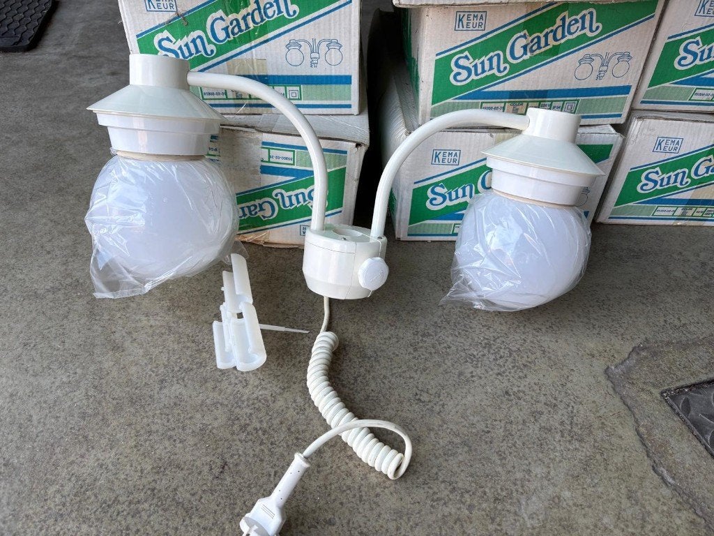 Terras / parasol Lampen 17 sets, Tuin en Terras, Parasols, Ophalen, Nieuw, Minder dan 1 meter, Overige typen
