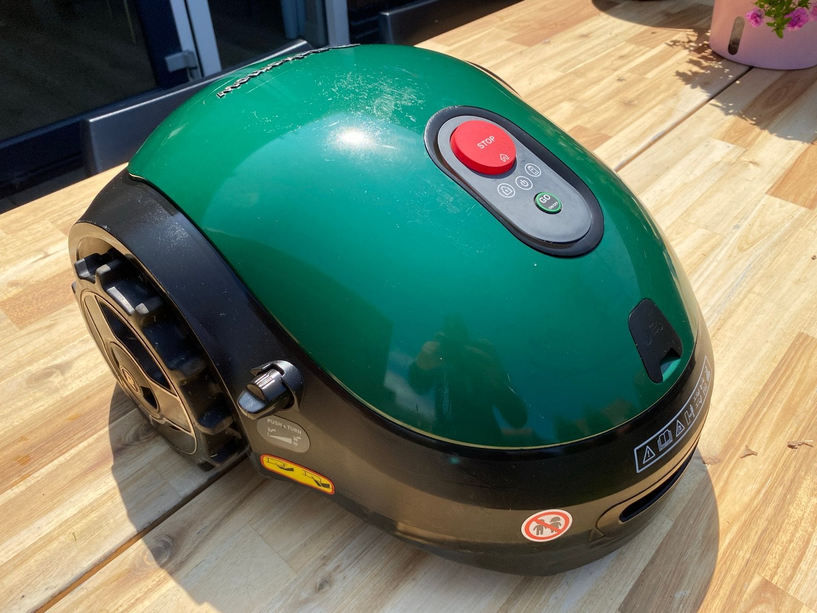 Robomow RX12 robotmaaier met nieuwe accu, Gebruikt, Minder dan 30 cm, Accu-grasmaaier, Ophalen of Verzenden