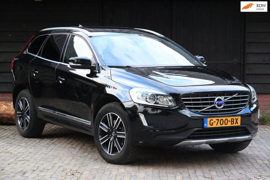 Volvo XC60 2.0 D3 FWD Polar+Panorama-Elek,Dak/Xenon/Leer/Cam, Auto's, Volvo, 1800 kg, 4 cilinders, Zwart, Leder