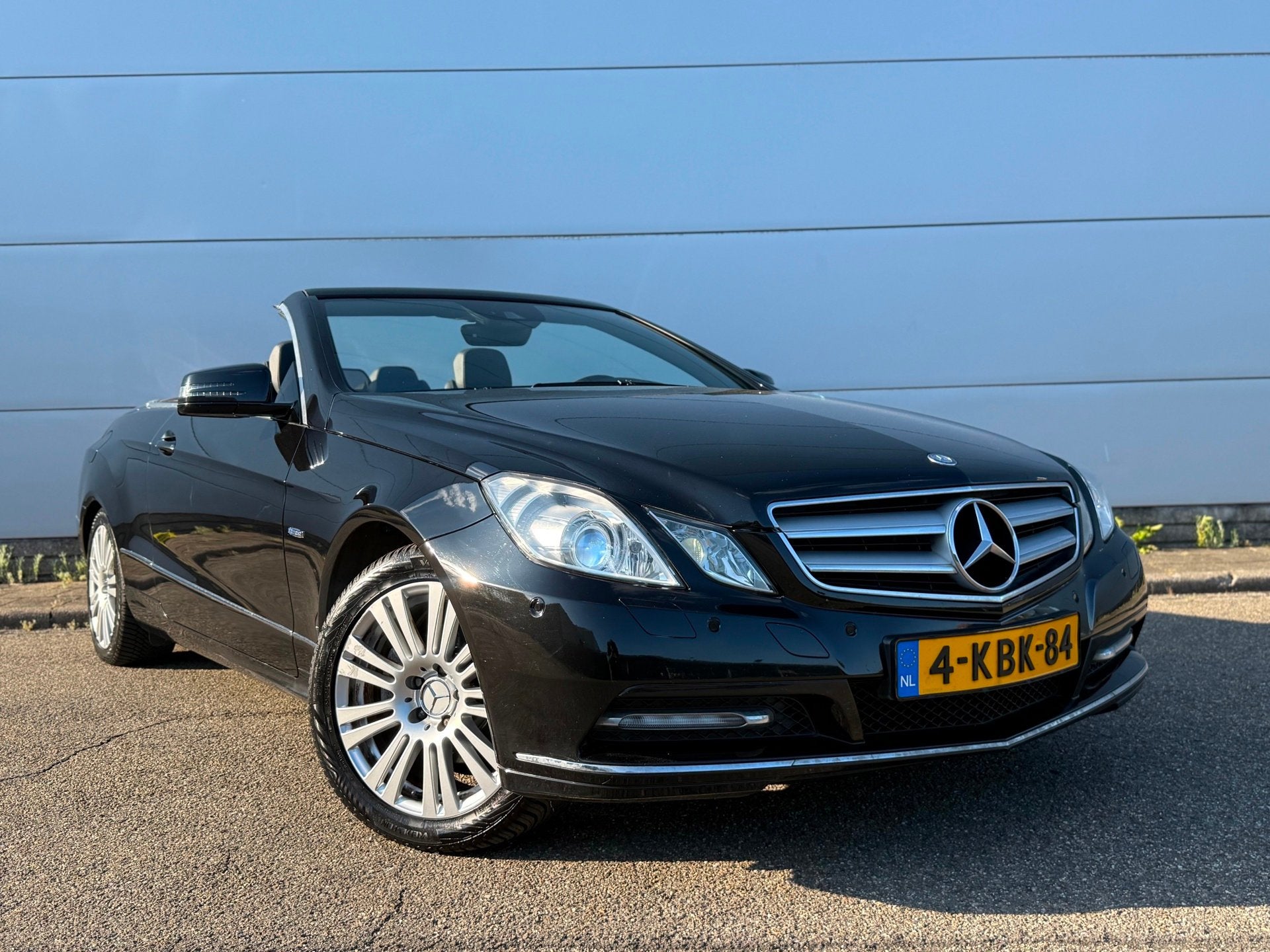Mercedes-Benz E-klasse Cabrio E220 CDI (bj 2012) FACELIFT|AI, Auto's, Automaat, Euro 5, Zwart, Cabriolet