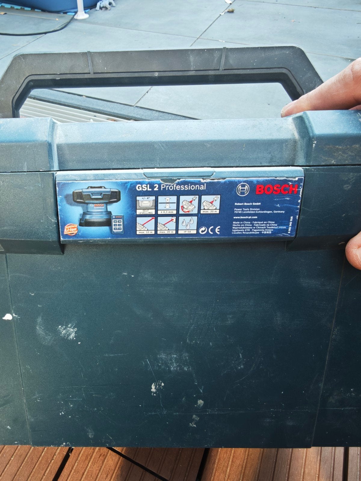 Bosch GSL 2 Professional Vloerlaser - Zo goed als nieuw, Ophalen of Verzenden, Zo goed als nieuw, Overige typen, Bosch