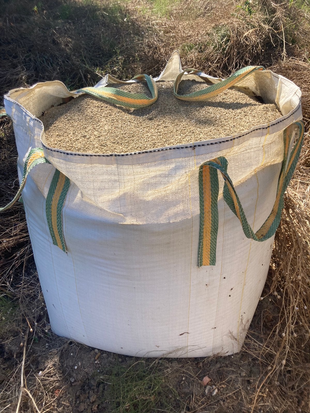 3x bigbag Dolomiet 0-5, Tuin en Terras, Grind, Keien en Split, Ophalen, Dolomiet, Beige, Nieuw