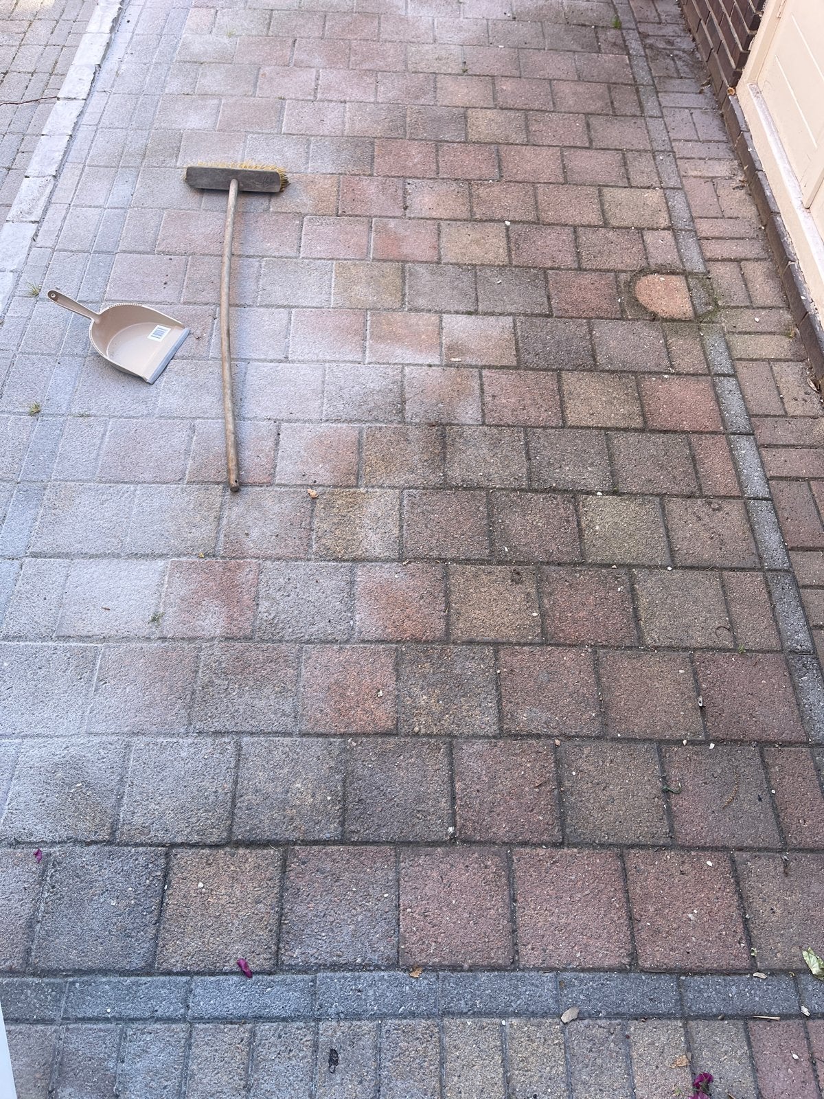 Gratis terrastegels 420 x 220 cm terras, Tuin en Terras, Ophalen, Gebruikt, 10 m² of meer, Beton