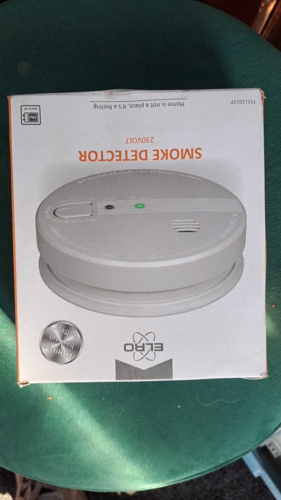 ELRO Rookmelder 230V met Lithium Back-up Batterij, Ophalen of Verzenden, Nieuw, Detector, Sensor of Melder, Rook