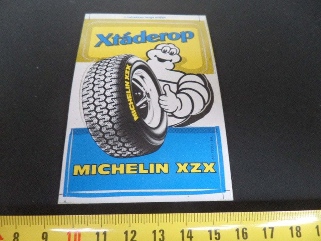 sticker MICHELIN XZX  Xtáderop  banden  Auto, Ophalen of Verzenden, Zo goed als nieuw