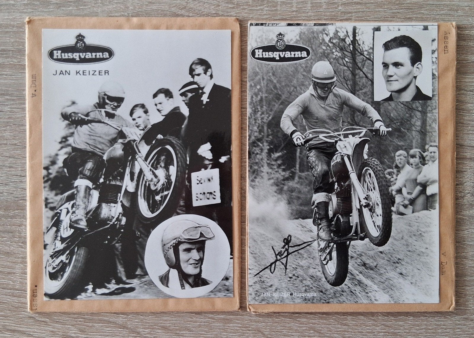 Motor Cross Jan Keizer, Ophalen of Verzenden, 1960 tot 1980, Ongelopen, Drenthe