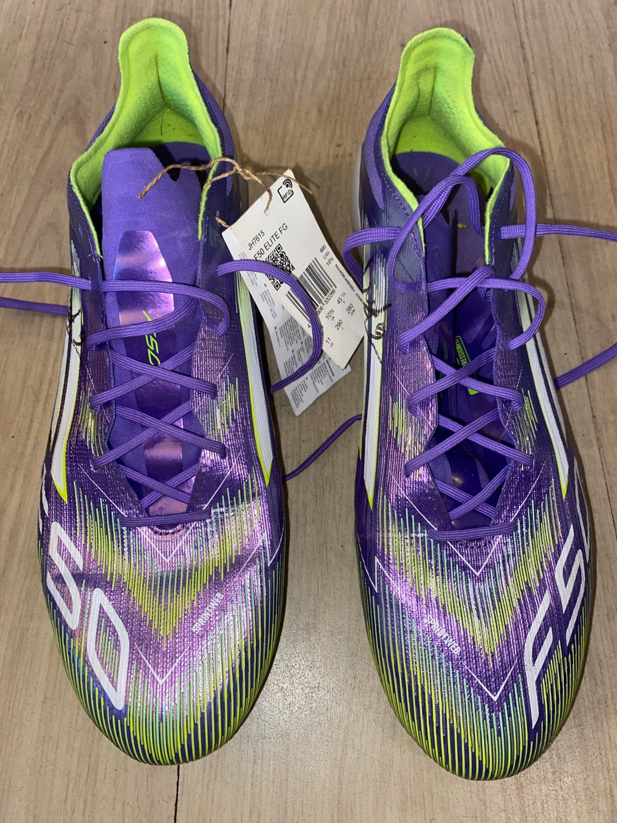 Adidas F50 Elite, Ophalen