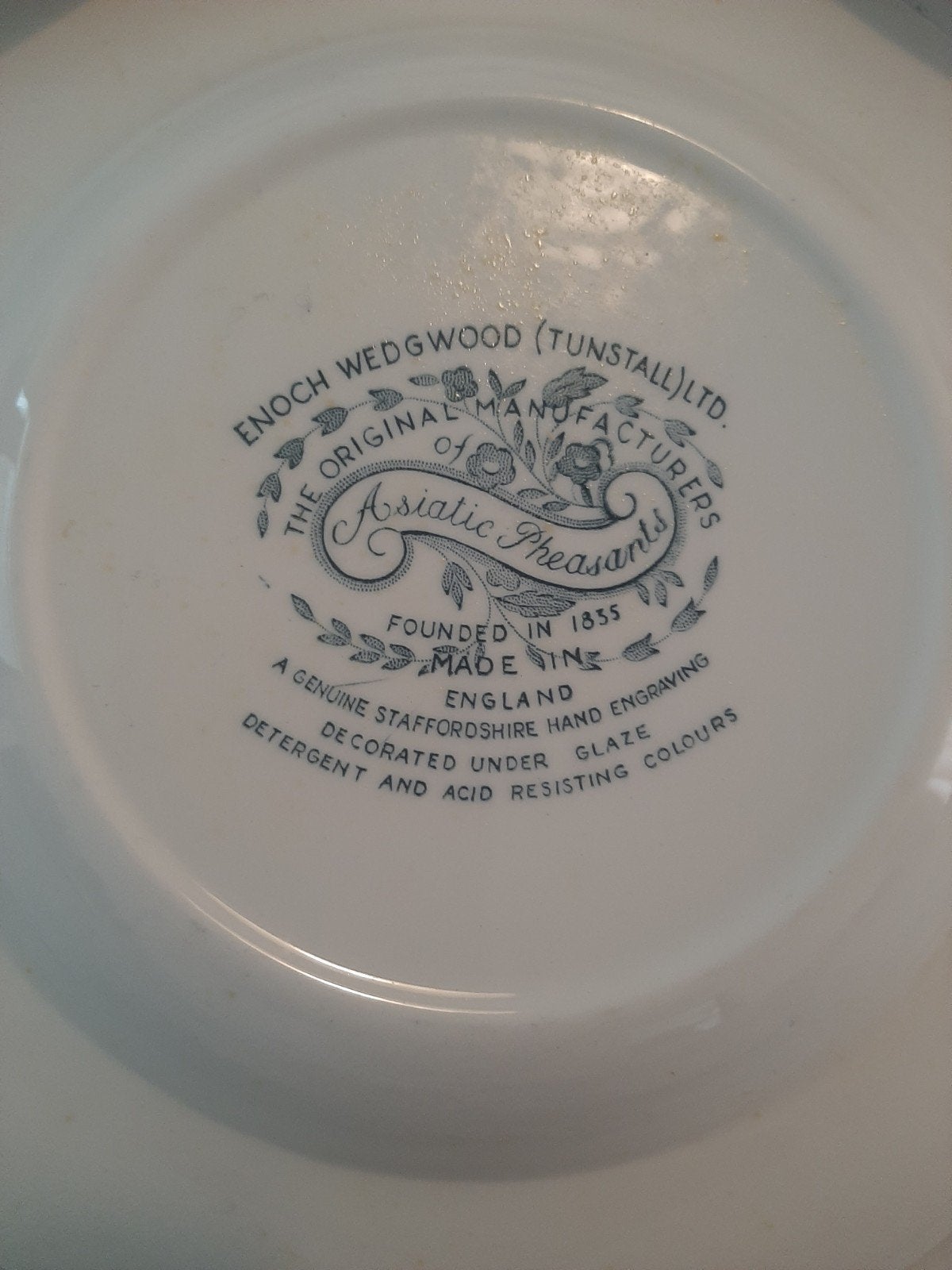 5 Antieke Enoch Wedgwood (Tunstall) Ltd. diepe borden, Ophalen of Verzenden
