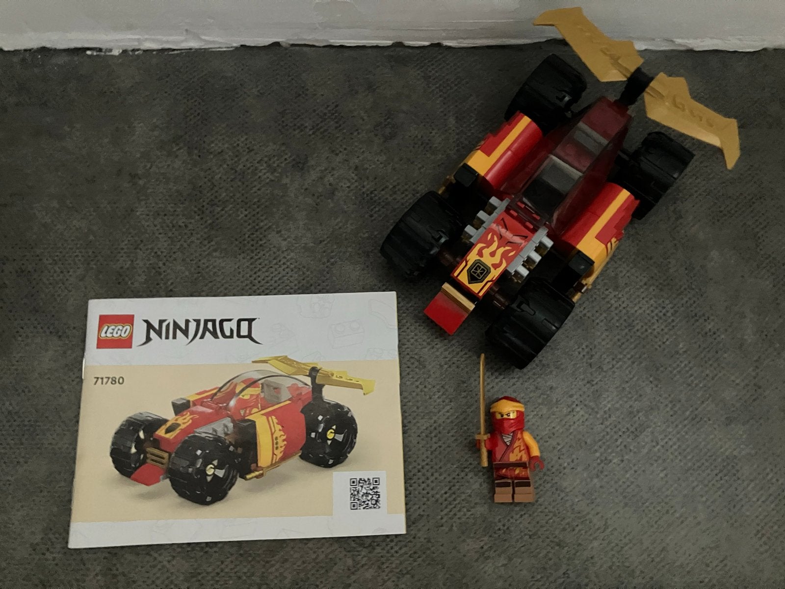 Lego Ninjago 71780 Kai's Ninja Raceauto, Ophalen, Zo goed als nieuw, Lego