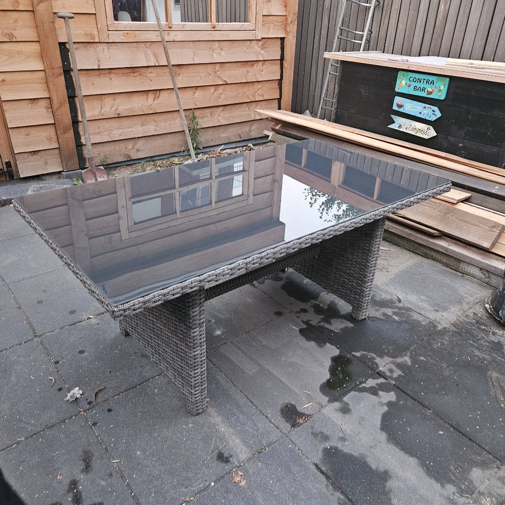 Tuintafel ( Garden impressions), Ophalen, Gebruikt, Rechthoekig, Kunststof