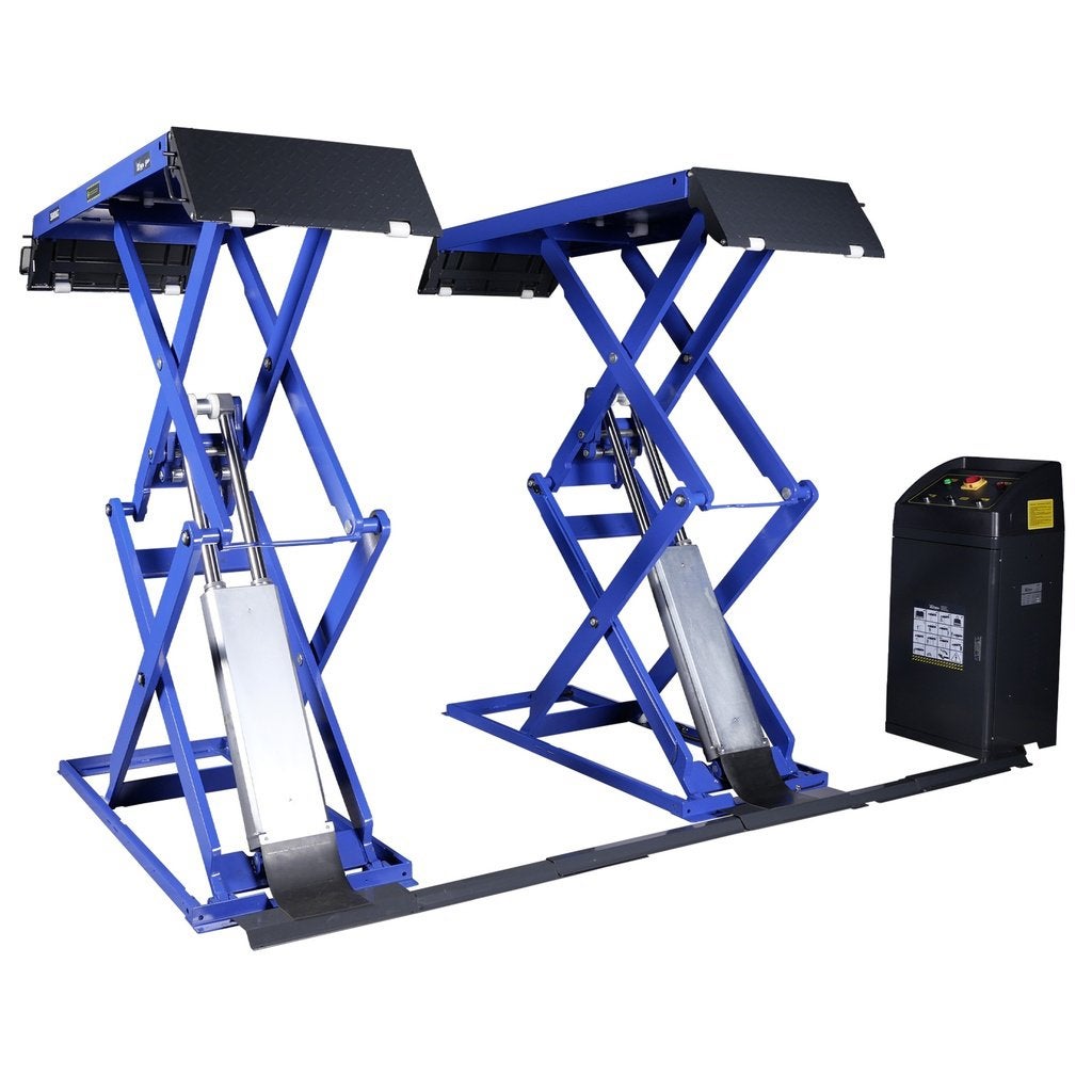 Dubbele schaarlift master-slave 3500kg 400V / Nieuw