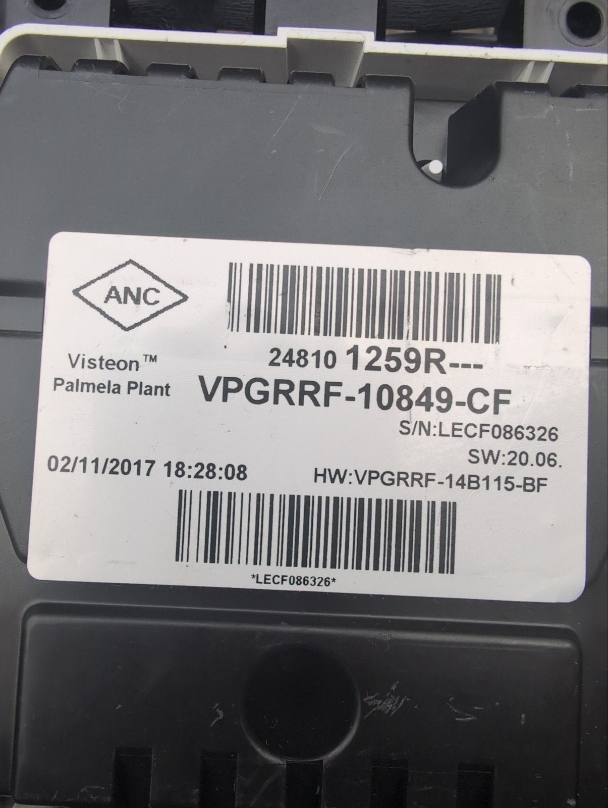 Renault Clio 4 Tacho Dashboard 248101259R VPGGRRF-10849-CF, Ophalen, Gebruikt, Renault