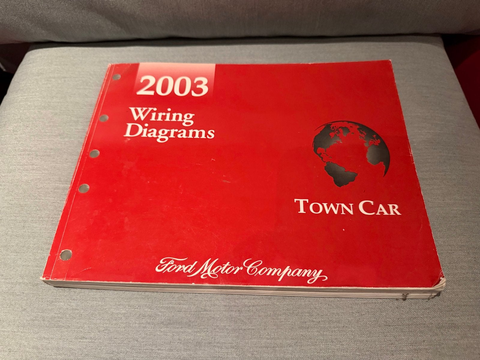 2003 Lincoln Town Car Elektrische Schema's (Wiring Diagrams), Ophalen of Verzenden