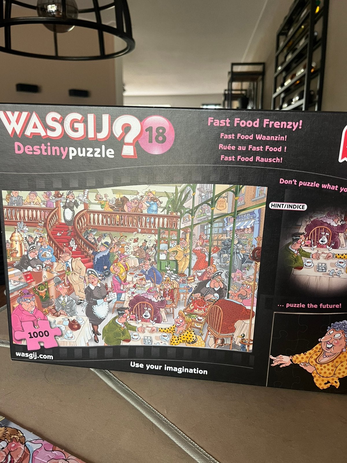 Wasgij puzzel, Ophalen of Verzenden, 500 t/m 1500 stukjes, Zo goed als nieuw
