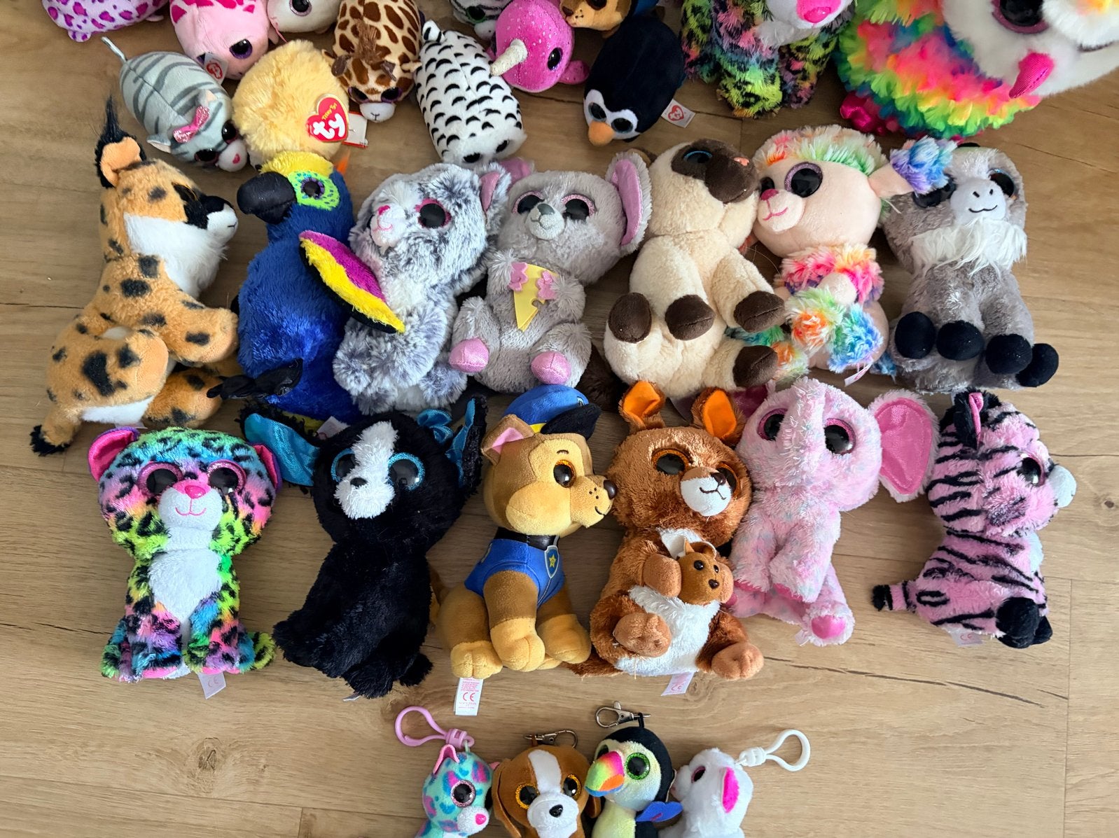 Grote collectie TY knuffels - Beanie Boos en meer!, Overige karakters, Overige typen, Ophalen of Verzenden, Middelgroot (20 tot 80 cm)