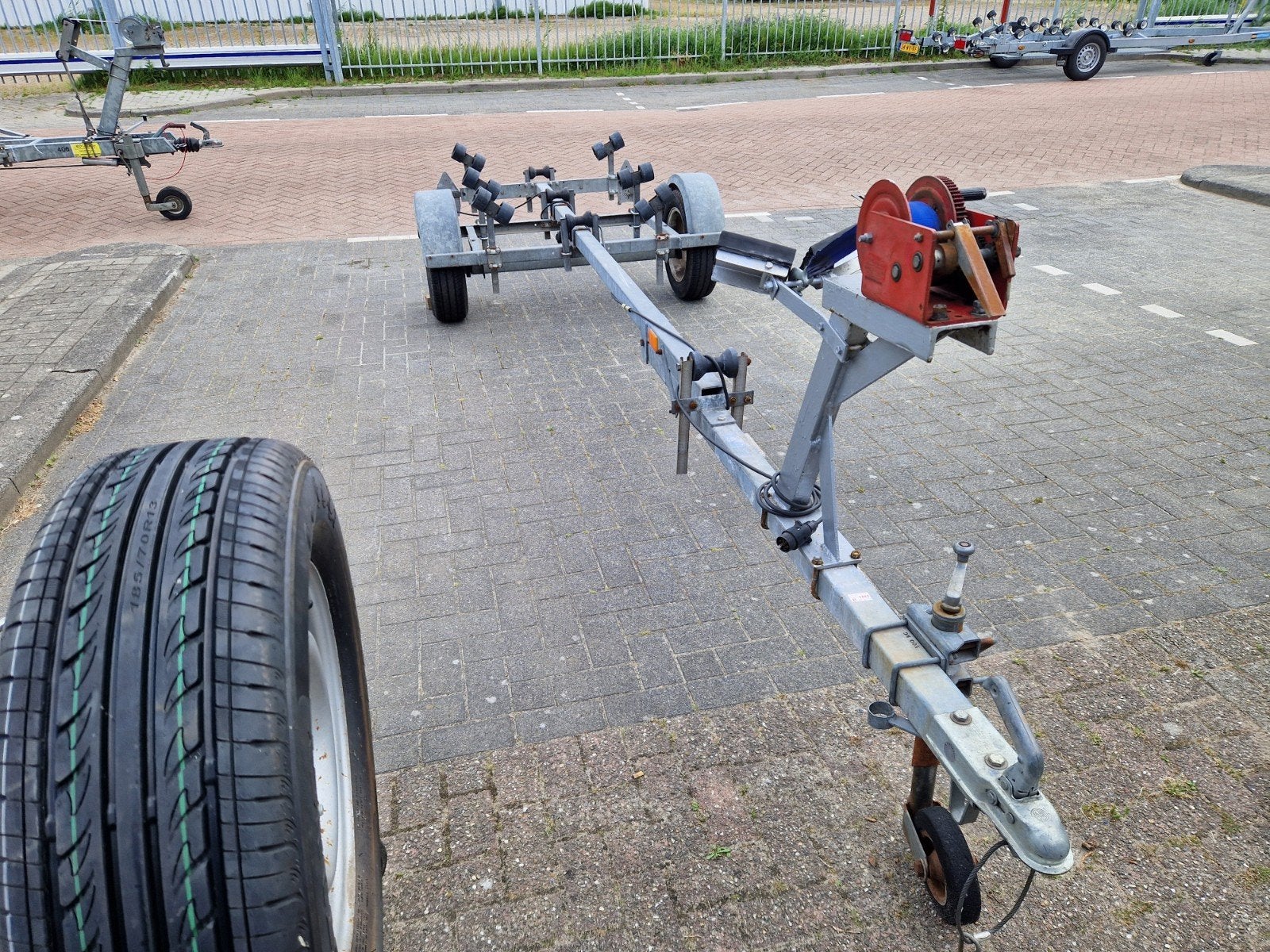 Pega SH 600 kanteltrailer met een 750KG as  !!!, Watersport en Boten, Boottrailers, Gebruikt, Overige typen, Minder dan 1500 kg