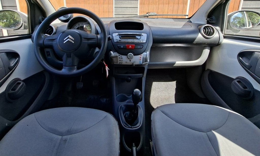 Citroën C1 1.0-12V Ambiance | 5 deurs | NAP | Airco | Elekt, Stof, Gebruikt, 4 stoelen, C1