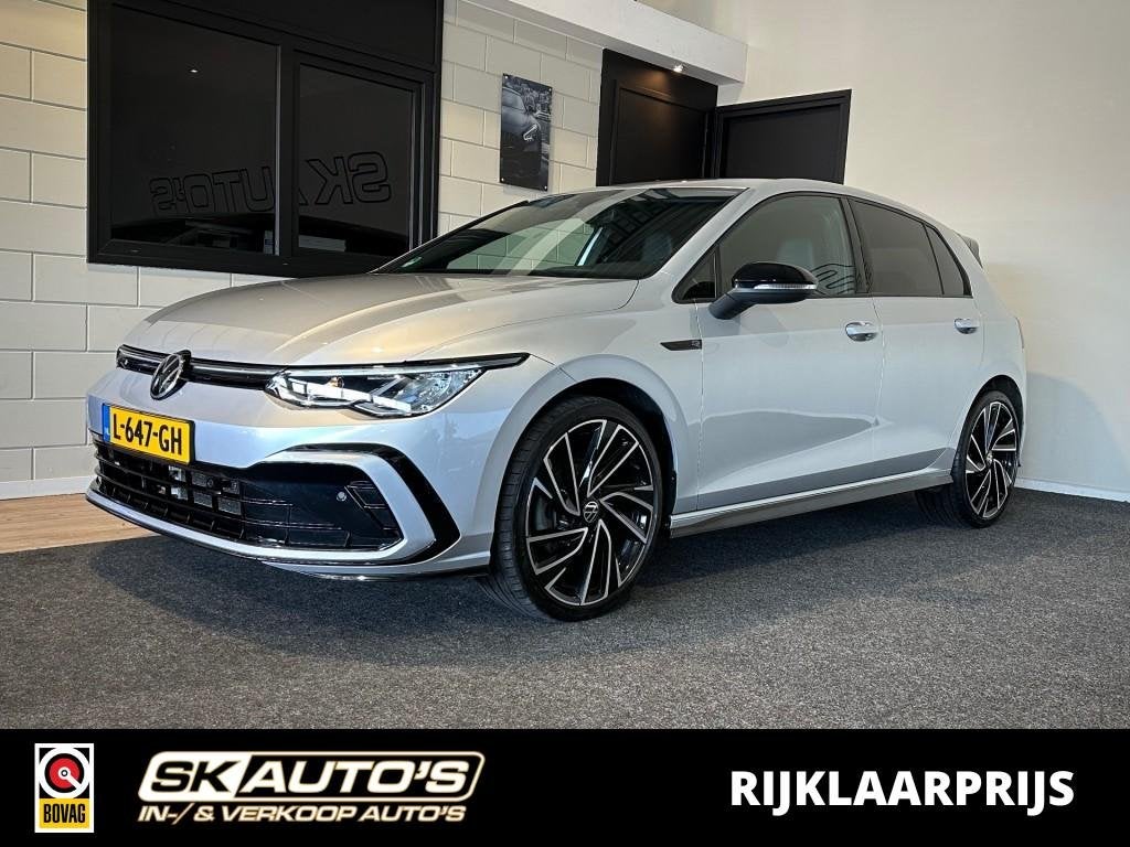 Volkswagen GOLF 1.5 TSI R-LINE l SFEERVERL l STOEL/STUURVERW, Voorwielaandrijving, Euro 6, 4 cilinders, Met garantie (alle)
